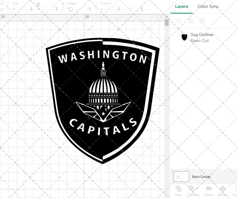 Washington Capitals Concept 2007 007, Svg, Dxf, Eps, Png - SvgShopArt