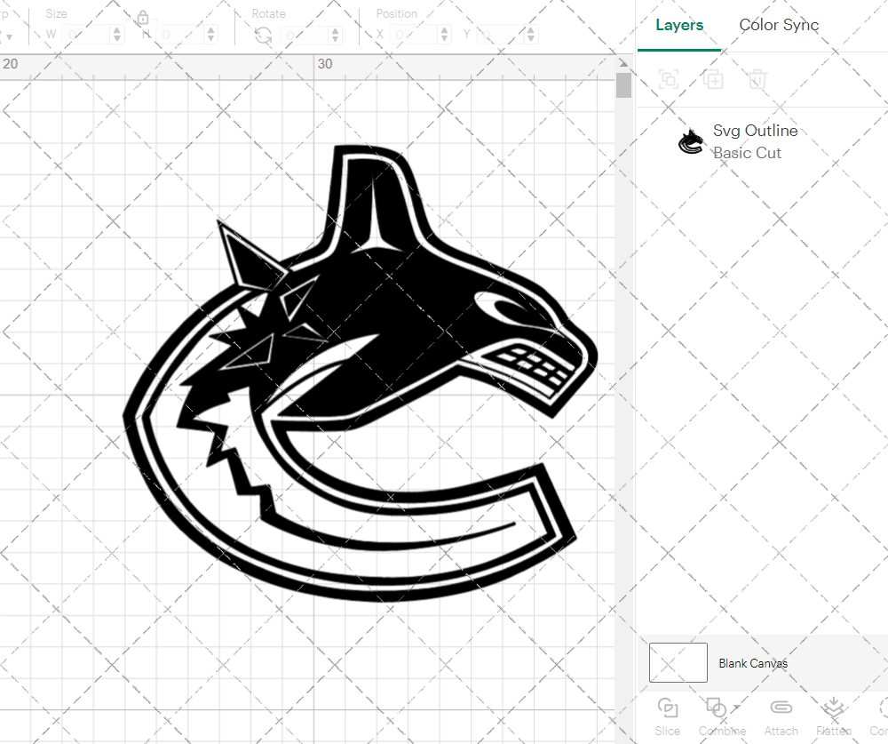 Vancouver Canucks Concept 2007 002, Svg, Dxf, Eps, Png - SvgShopArt