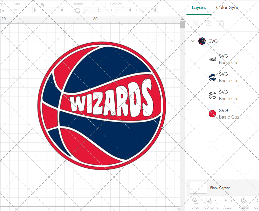 Washington Wizards Concept 2011 003, Svg, Dxf, Eps, Png - SvgShopArt