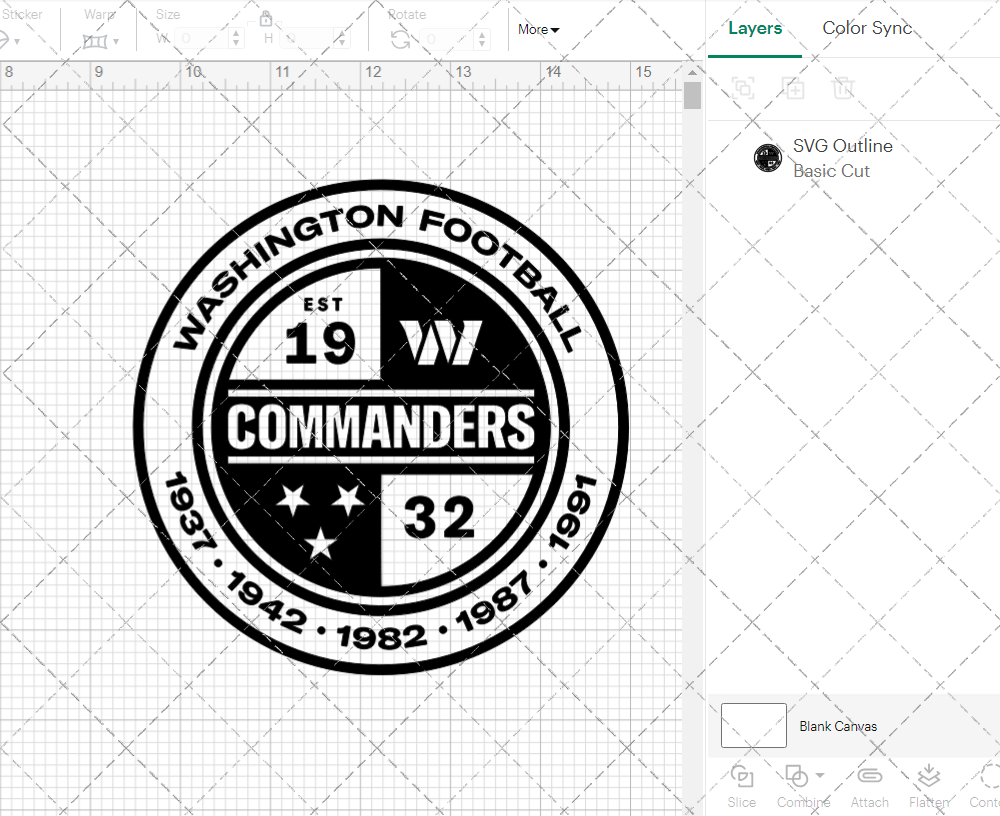 Washington Commanders Alternate 2022, Svg, Dxf, Eps, Png - SvgShopArt