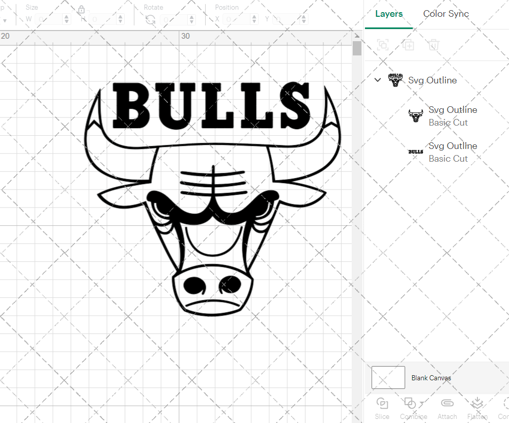 Chicago Bulls Alternate 1972 004, Svg, Dxf, Eps, Png - SvgShopArt