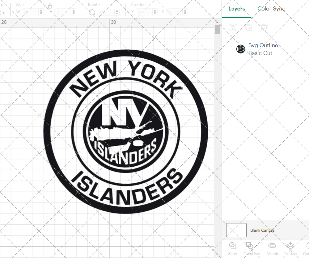 New York Islanders Circle 2010, Svg, Dxf, Eps, Png - SvgShopArt