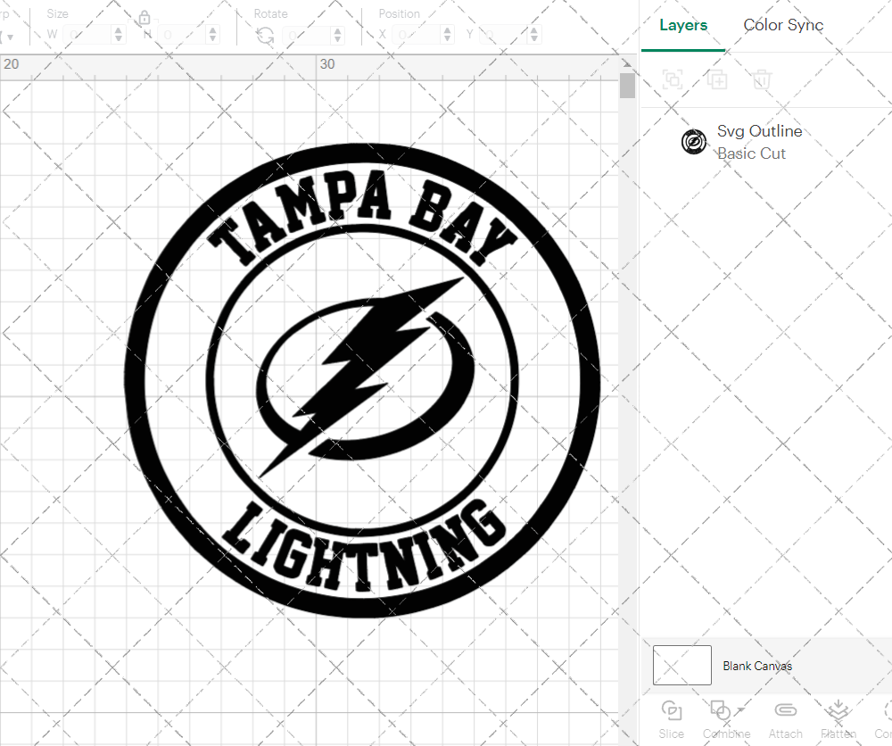 Tampa Bay Lightning Circle 2011, Svg, Dxf, Eps, Png - SvgShopArt