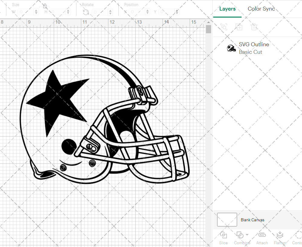 Dallas Cowboys Helmet 1960 002, Svg, Dxf, Eps, Png - SvgShopArt