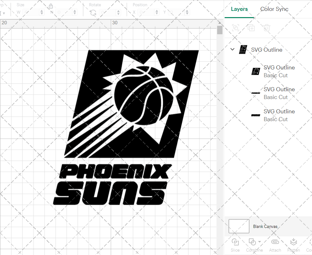 Phoenix Suns 1992, Svg, Dxf, Eps, Png - SvgShopArt