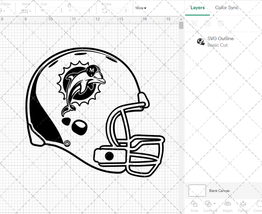 Miami Dolphins Helmet 1997, Svg, Dxf, Eps, Png - SvgShopArt