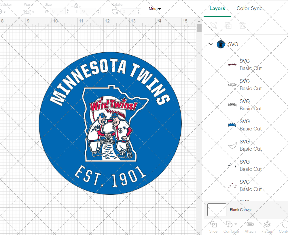 Minnesota Twins Circle 1976, Svg, Dxf, Eps, Png - SvgShopArt