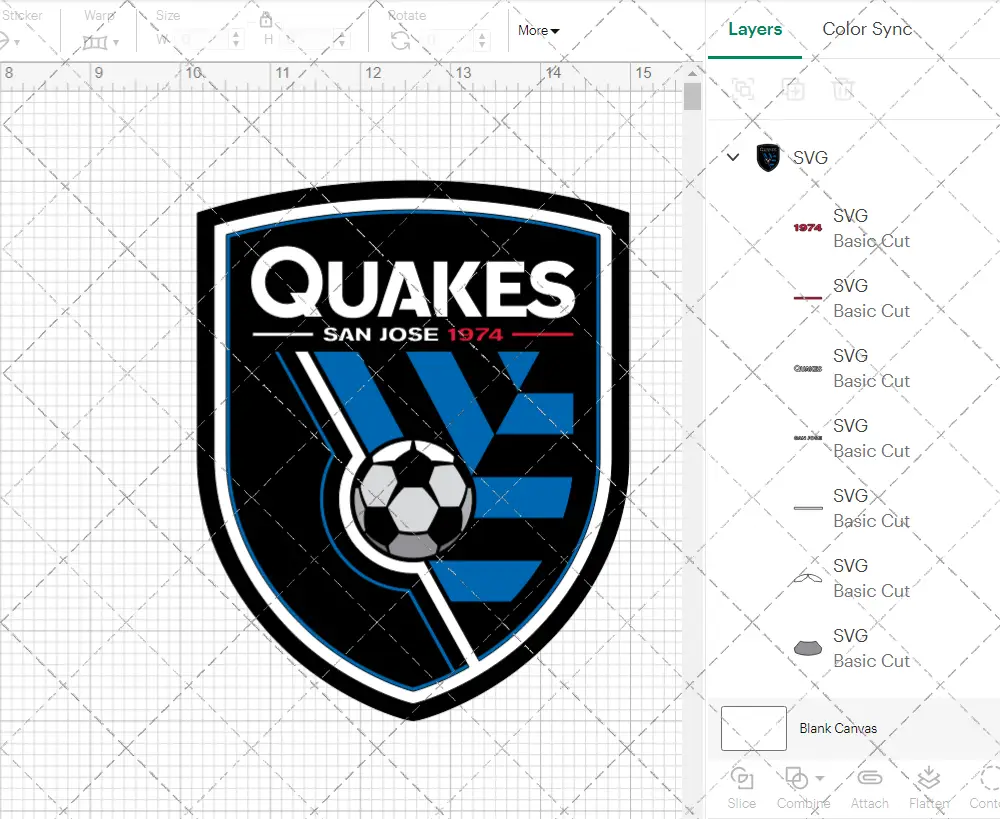 San Jose Earthquakes 2014, Svg, Dxf, Eps, Png - SvgShopArt