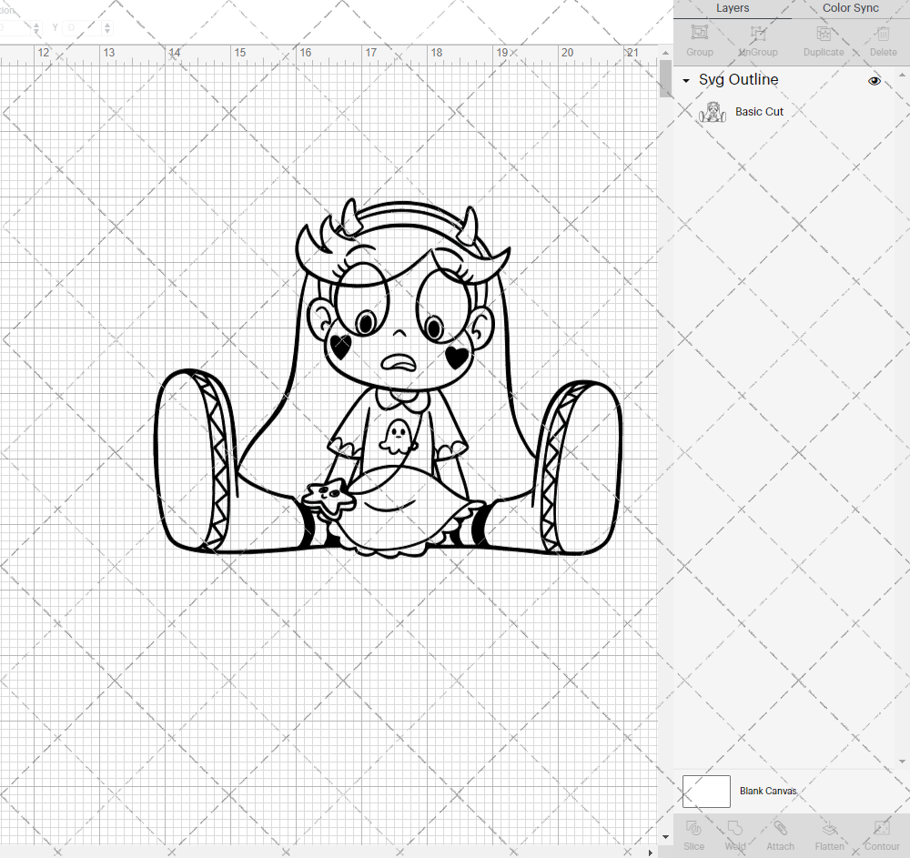 Star Butterfly - Star vs. the Forces of Evil, Svg, Dxf, Eps, Png - SvgShopArt