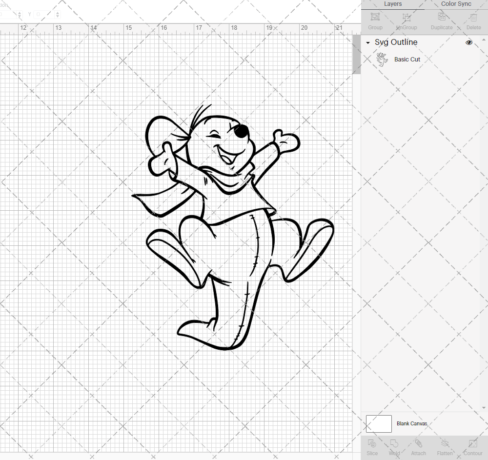 Roo - Winnie The Pooh, Svg, Dxf, Eps, Png - SvgShopArt