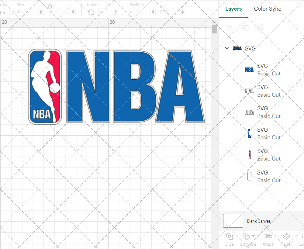 NBA Logo Horizontal 1989, Svg, Dxf, Eps, Png - SvgShopArt