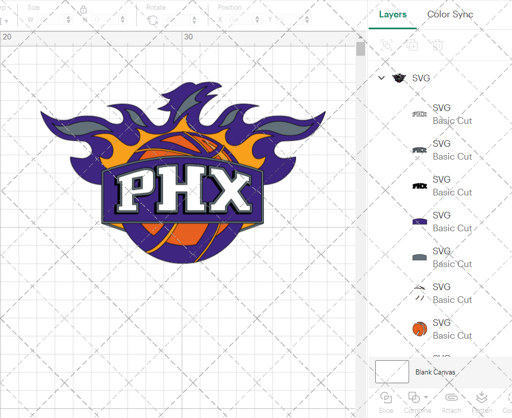 Phoenix Suns Alternate 2000, Svg, Dxf, Eps, Png - SvgShopArt