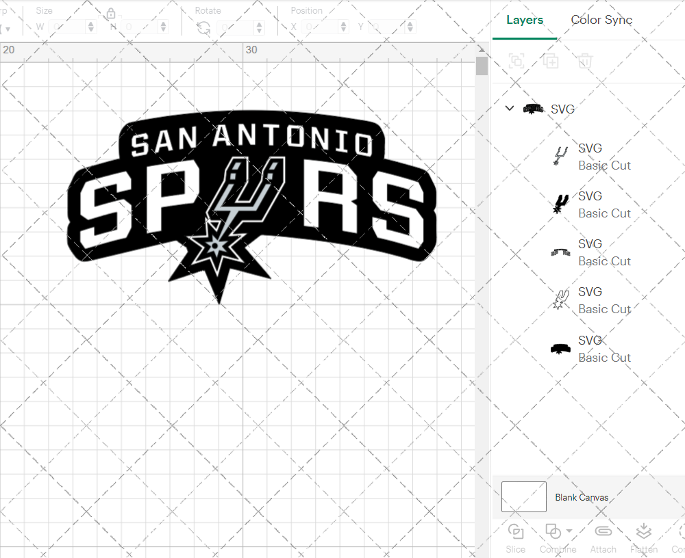 San Antonio Spurs Concept 2017 004, Svg, Dxf, Eps, Png - SvgShopArt