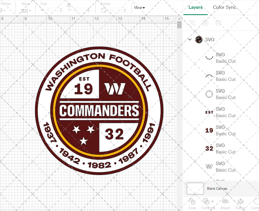 Washington Commanders Alternate 2022, Svg, Dxf, Eps, Png - SvgShopArt