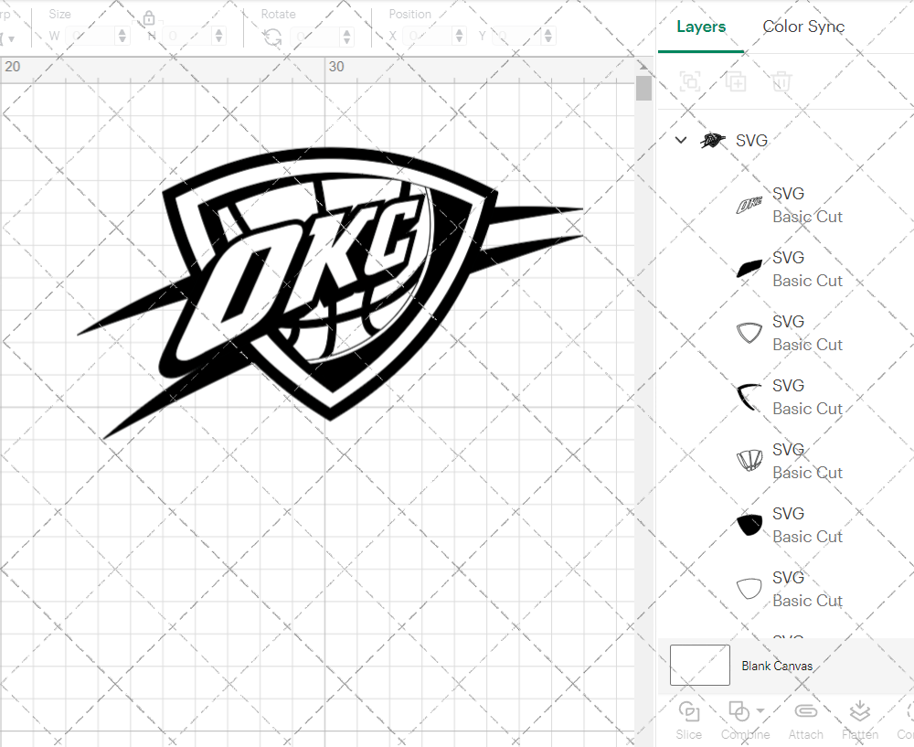 Oklahoma City Thunder Concept 2008 006, Svg, Dxf, Eps, Png - SvgShopArt