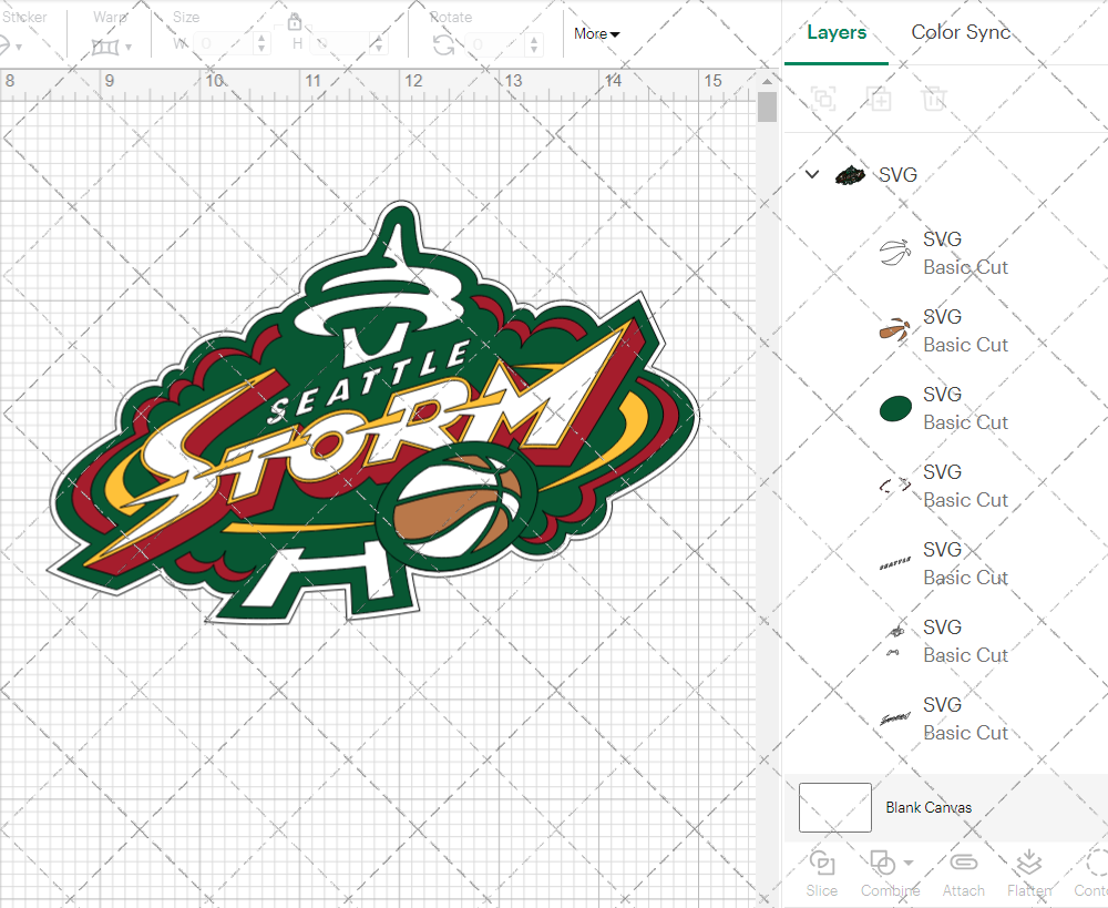 Seattle Storm 2000, Svg, Dxf, Eps, Png - SvgShopArt