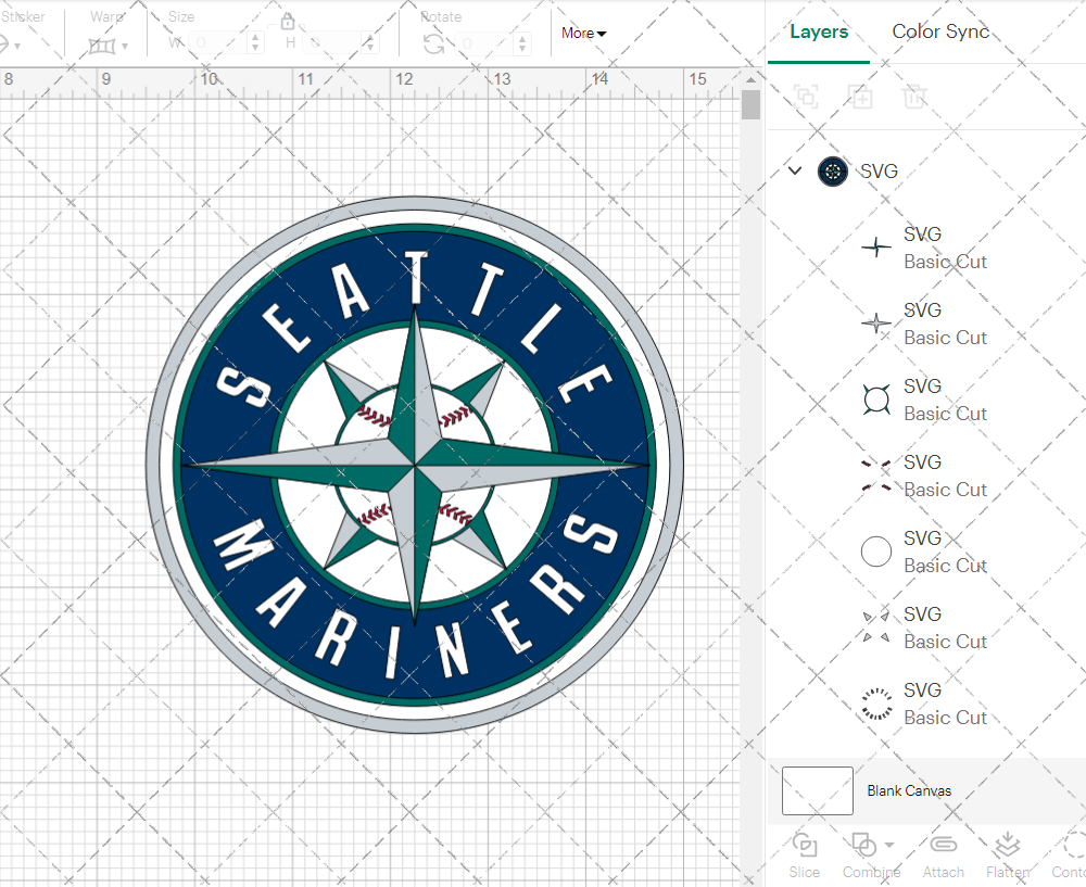 Seattle Mariners 1993, Svg, Dxf, Eps, Png - SvgShopArt