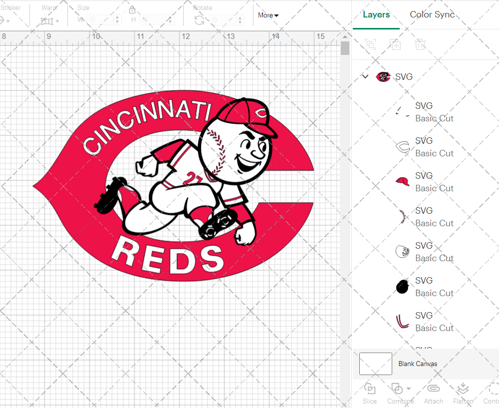 Cincinnati Reds 1974, Svg, Dxf, Eps, Png - SvgShopArt