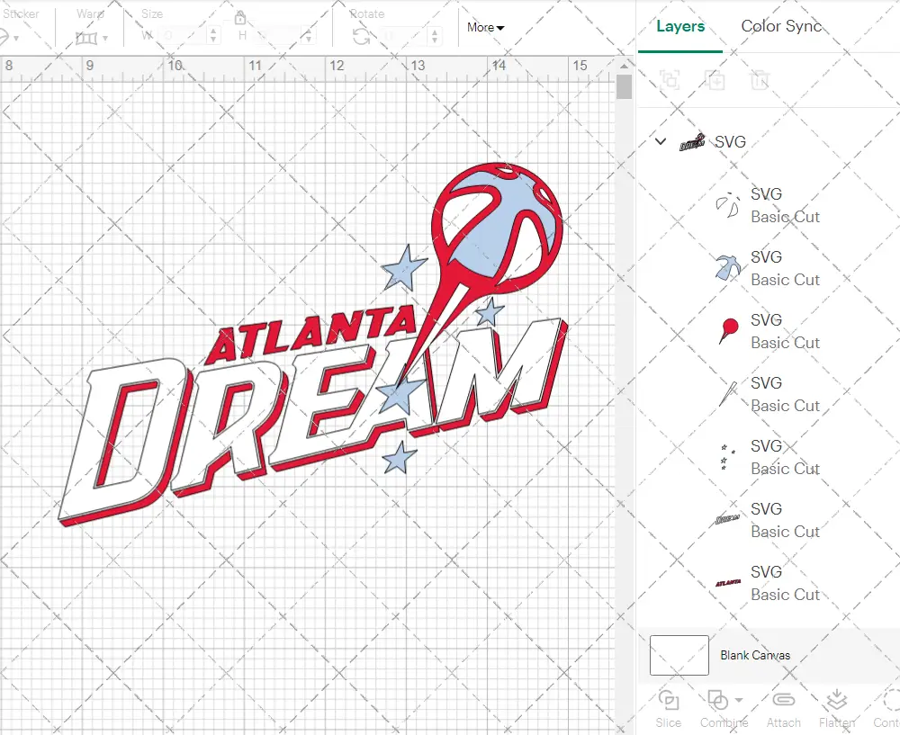 Atlanta Dream Secondary 2008, Svg, Dxf, Eps, Png - SvgShopArt