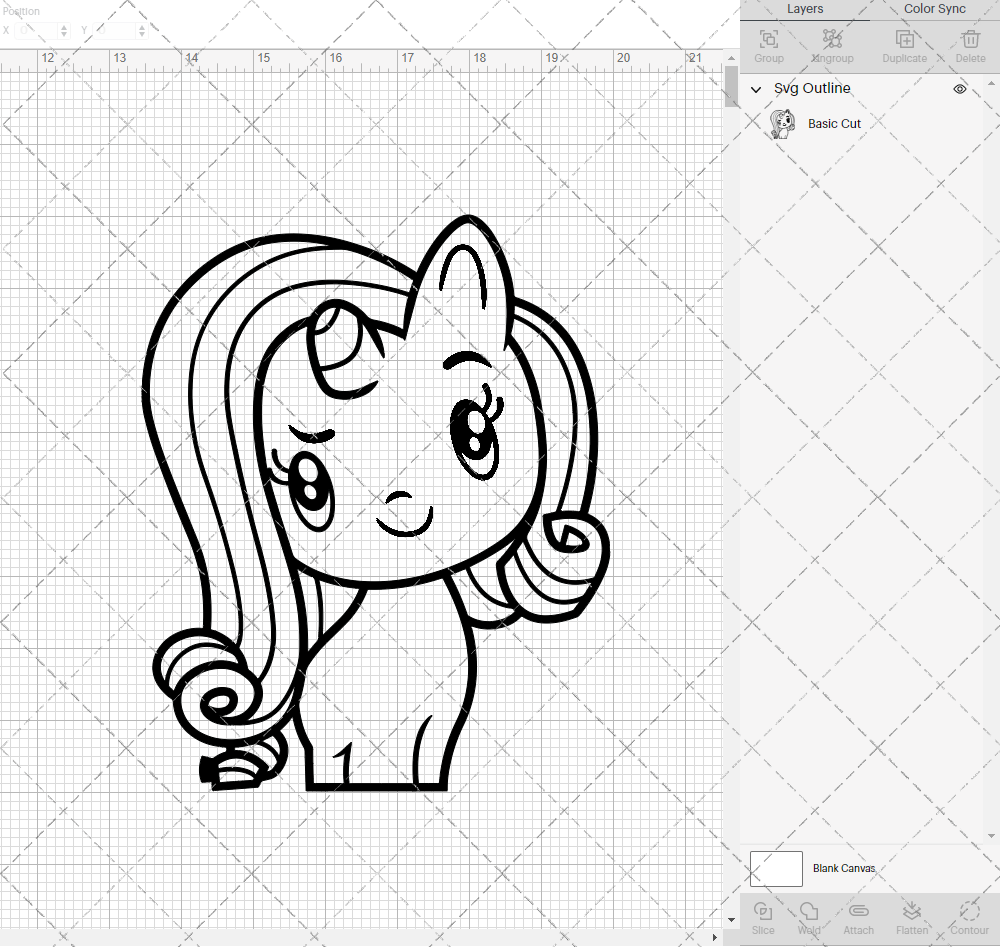 Rarity - MLP Cutie Mark Crew, Svg, Dxf, Eps, Png - SvgShopArt