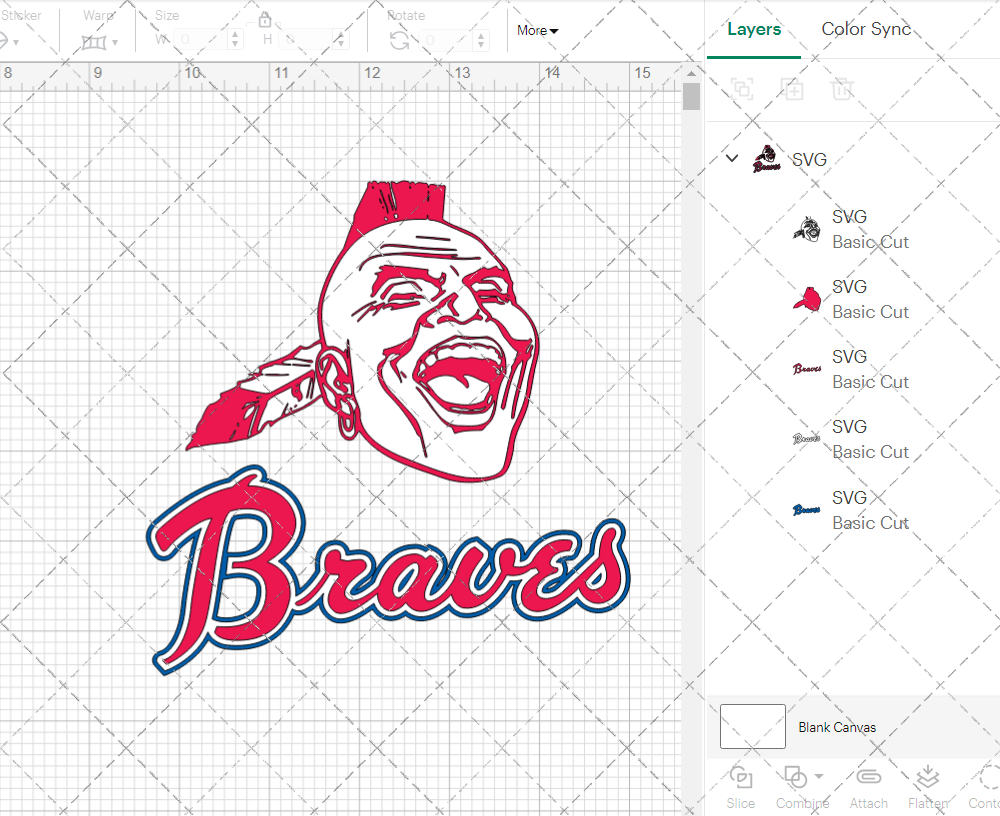 Atlanta Braves 1968, Svg, Dxf, Eps, Png - SvgShopArt