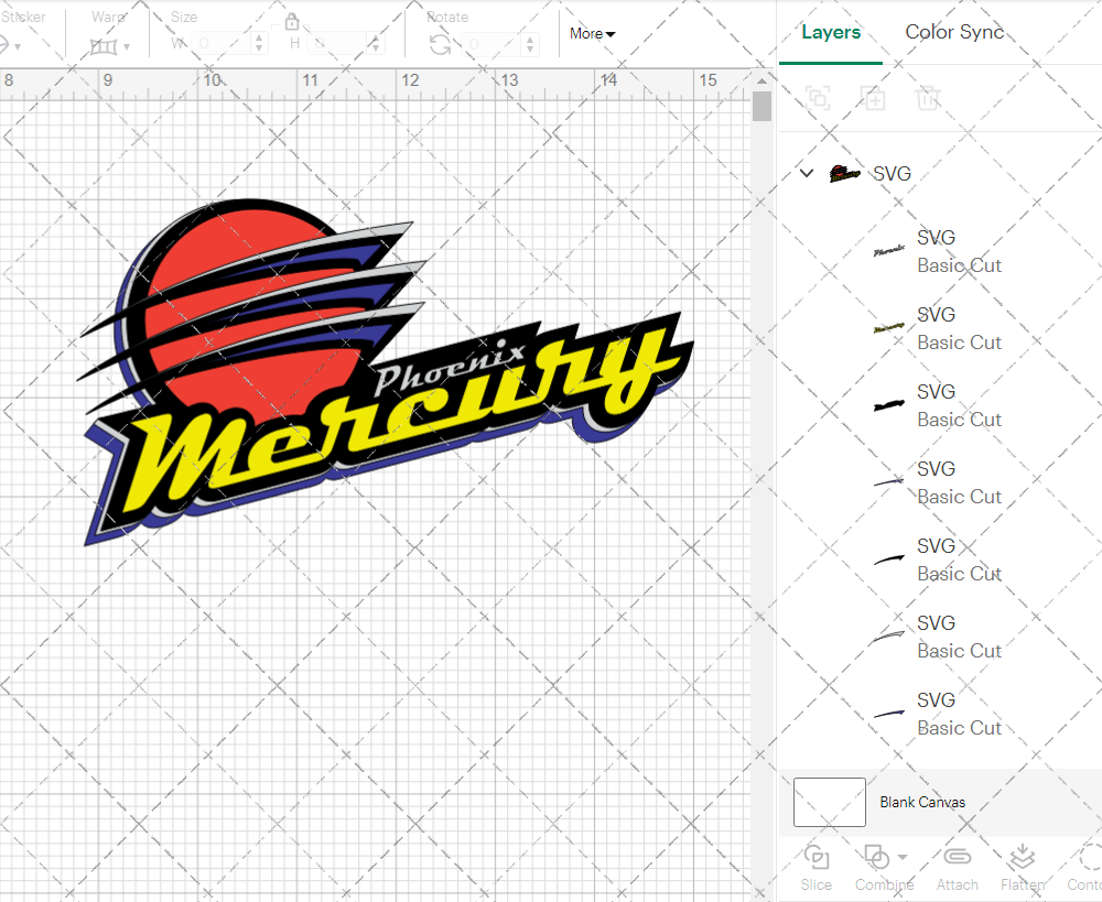 Phoenix Mercury 1997, Svg, Dxf, Eps, Png - SvgShopArt