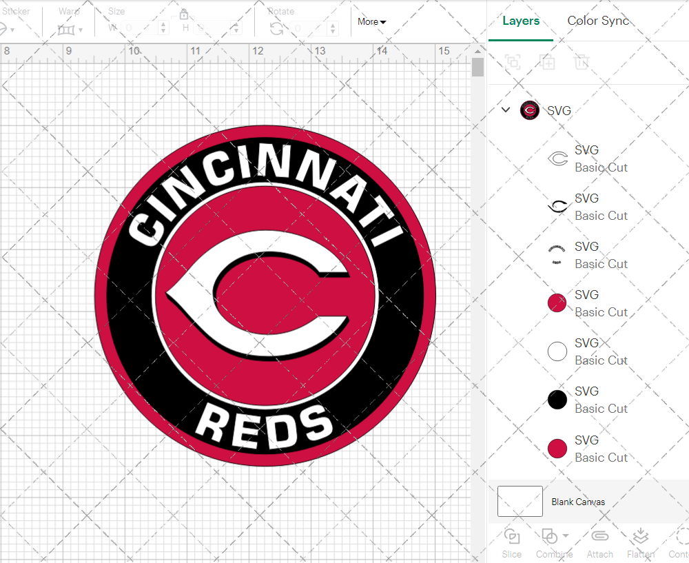 Cincinnati Reds Circle 2013, Svg, Dxf, Eps, Png - SvgShopArt