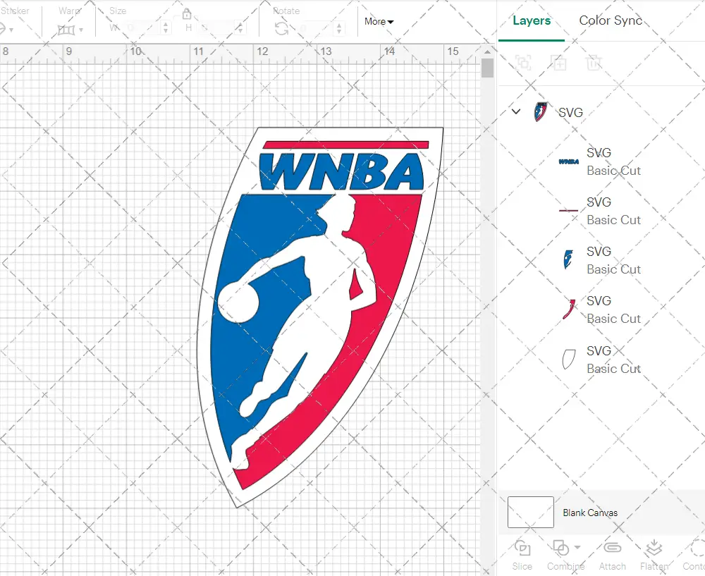 WNBA Logo 1997, Svg, Dxf, Eps, Png - SvgShopArt
