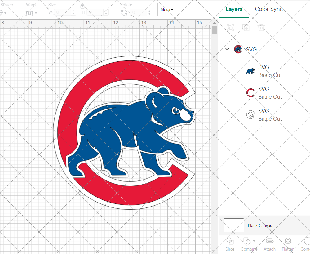 Chicago Cubs Alternate 1997, Svg, Dxf, Eps, Png - SvgShopArt