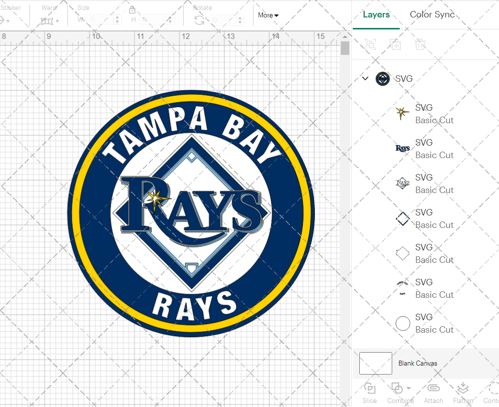 Tampa Bay Rays Circle 2008 002, Svg, Dxf, Eps, Png - SvgShopArt