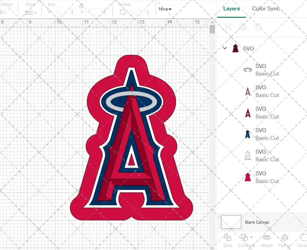 Los Angeles Angels Concept 2017 002, Svg, Dxf, Eps, Png - SvgShopArt