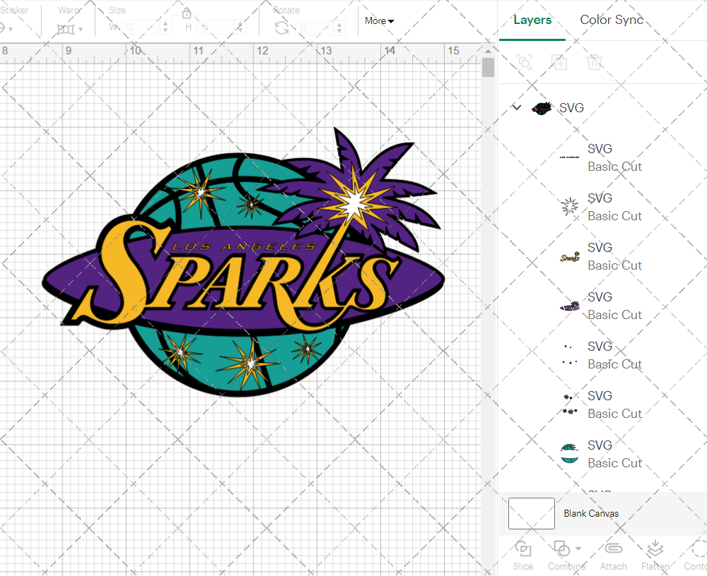 Los Angeles Sparks 1997, Svg, Dxf, Eps, Png - SvgShopArt