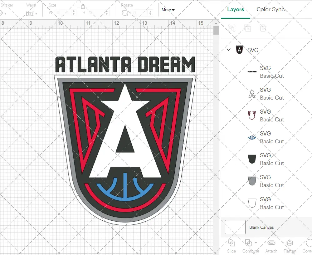 Atlanta Dream 2022, Svg, Dxf, Eps, Png - SvgShopArt