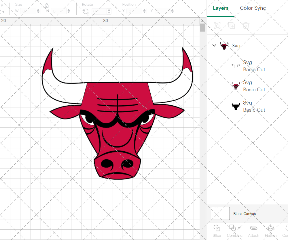 Chicago Bulls Alternate 1966, Svg, Dxf, Eps, Png - SvgShopArt