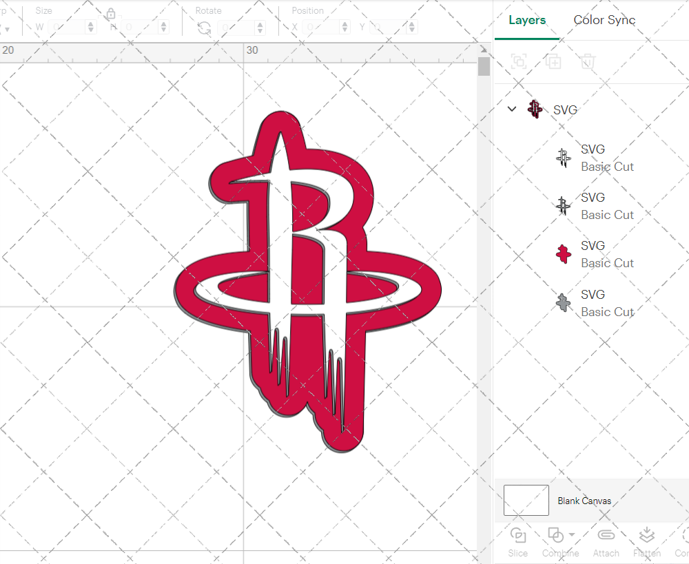 Houston Rockets Concept 2019 002, Svg, Dxf, Eps, Png - SvgShopArt