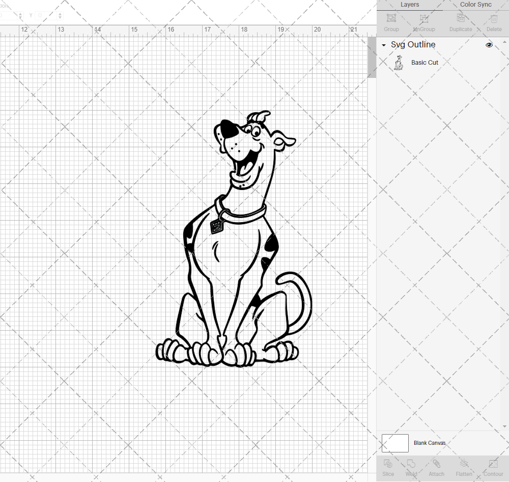 Scooby-Doo 003, Svg, Dxf, Eps, Png - SvgShopArt