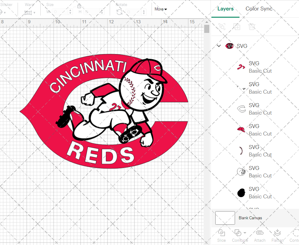 Cincinnati Reds 1968, Svg, Dxf, Eps, Png - SvgShopArt