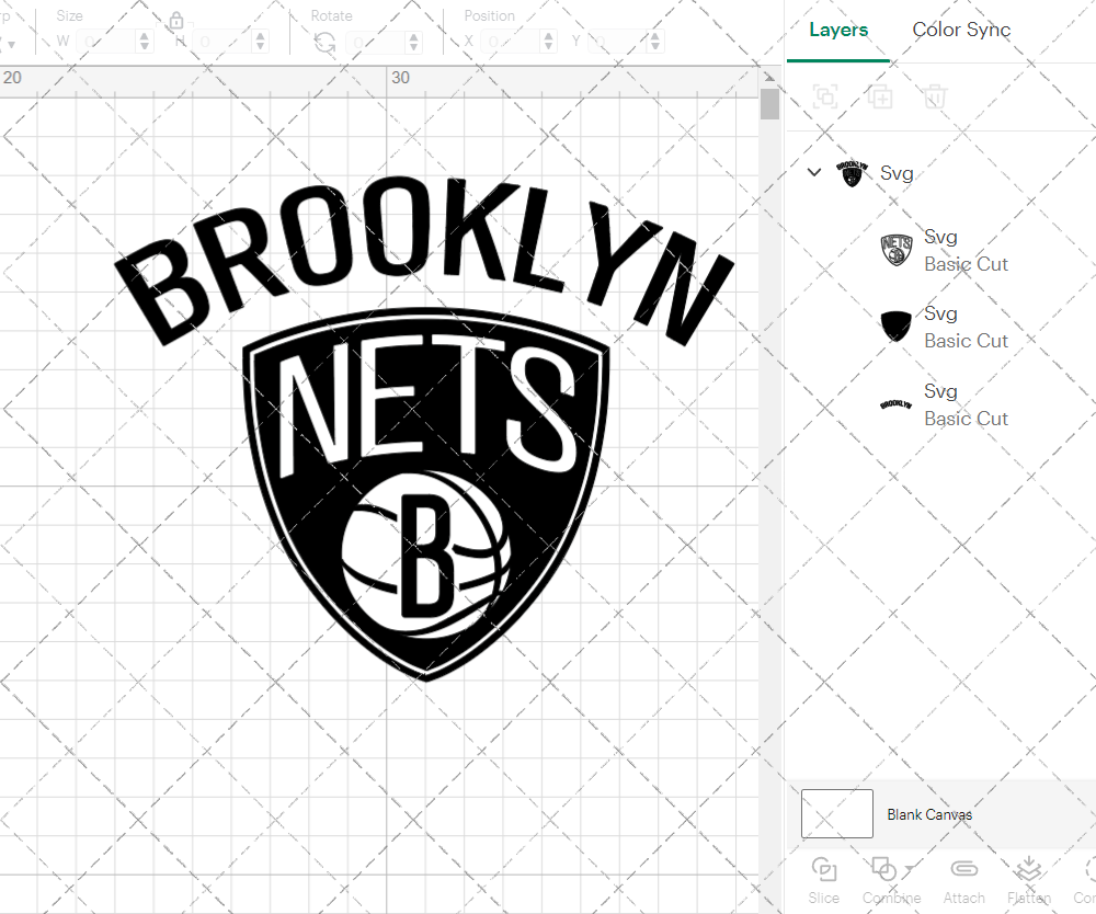 Brooklyn Nets Concept 2012 002, Svg, Dxf, Eps, Png - SvgShopArt