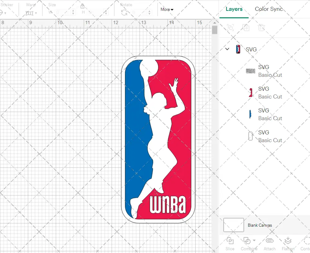 WNBA Logo Alternate 2013, Svg, Dxf, Eps, Png - SvgShopArt