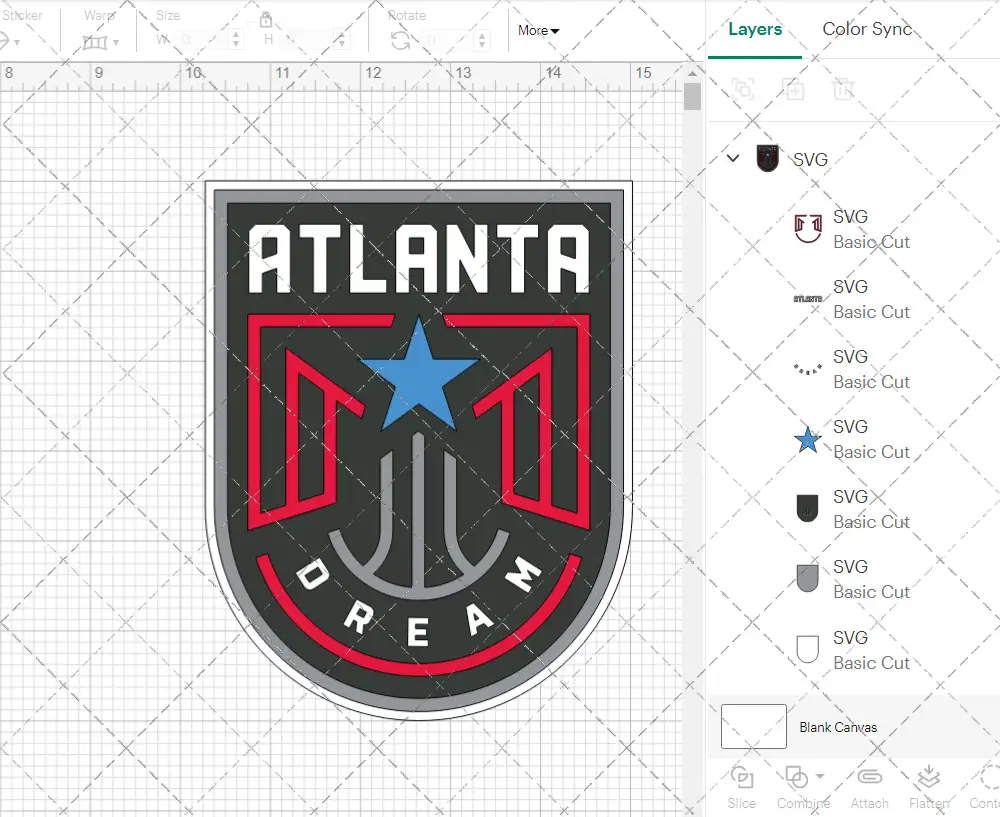 Atlanta Dream 2020, Svg, Dxf, Eps, Png - SvgShopArt