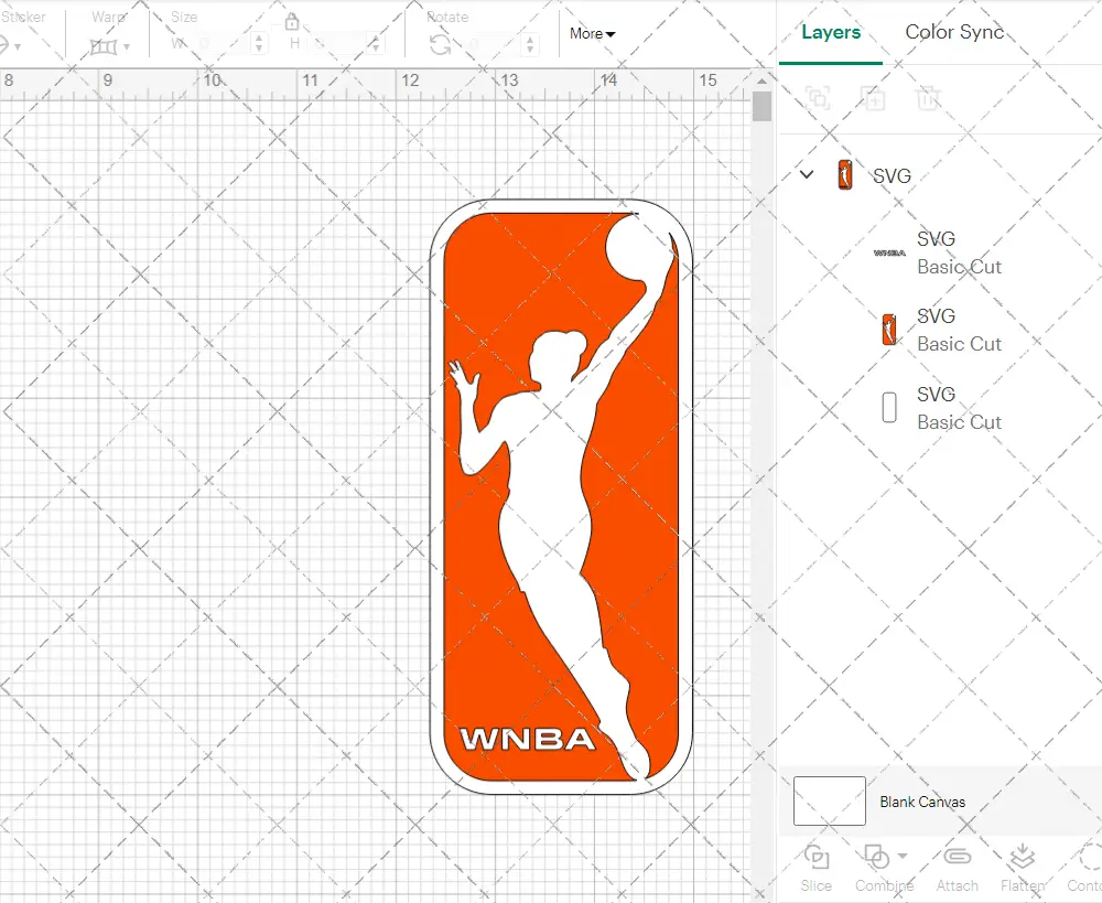 WNBA Logo Alternate 2019, Svg, Dxf, Eps, Png - SvgShopArt