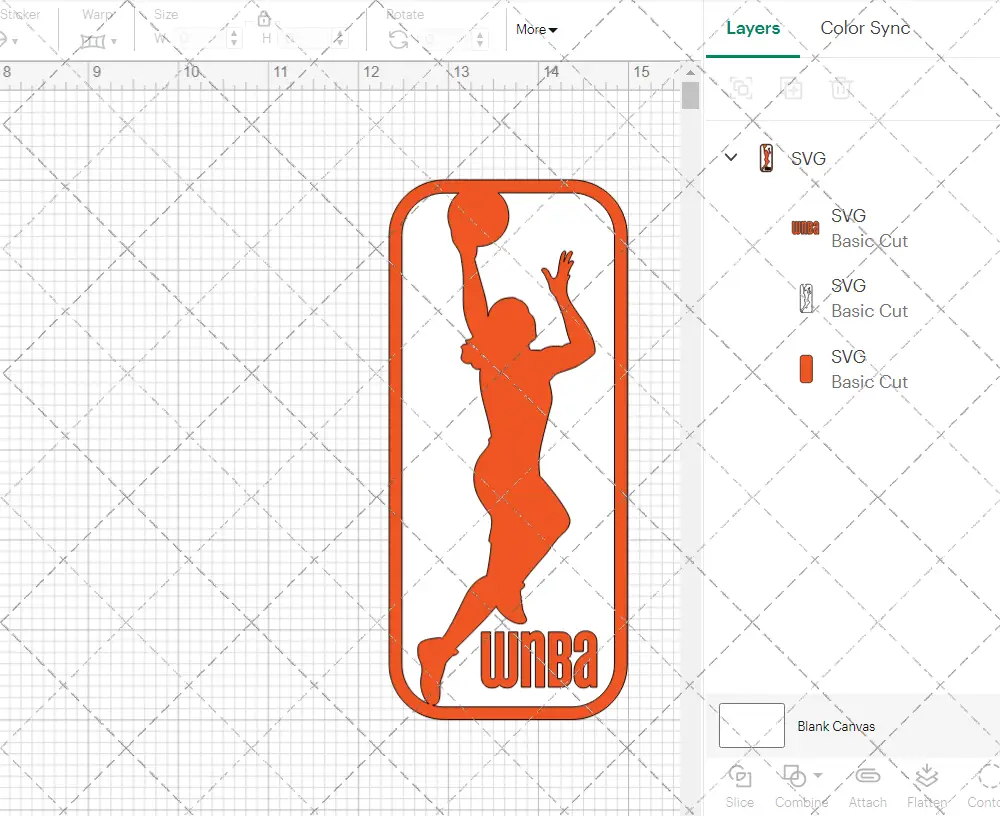 WNBA Logo Secondary 2013, Svg, Dxf, Eps, Png - SvgShopArt