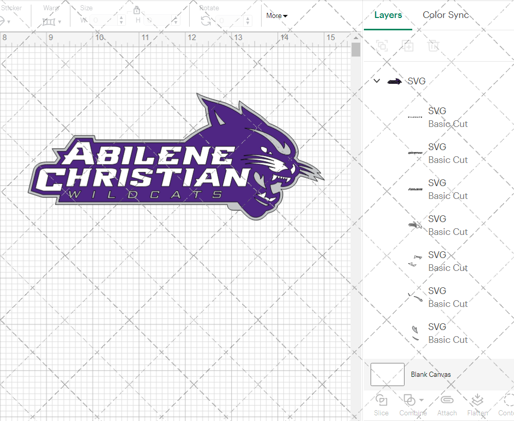 Abilene Christian Wildcats Alternate 2013, Svg, Dxf, Eps, Png - SvgShopArt