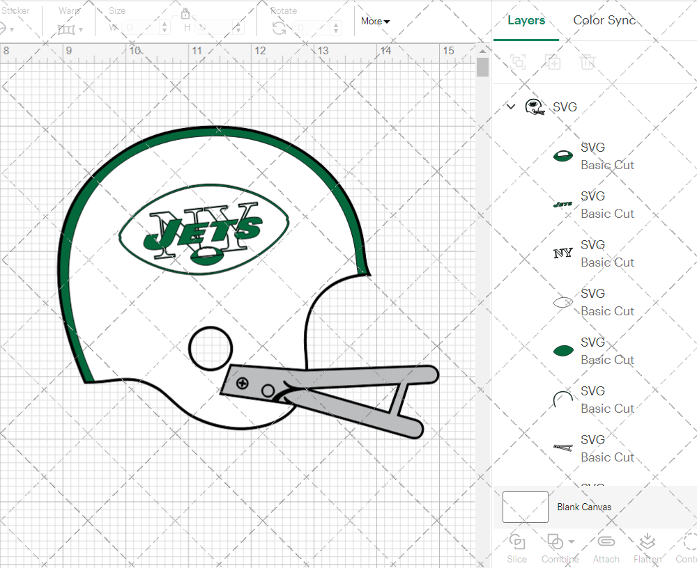 New York Jets Helmet 1964, Svg, Dxf, Eps, Png - SvgShopArt