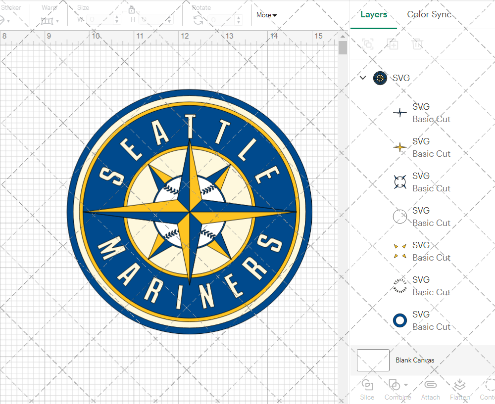 Seattle Mariners Alternate 2015, Svg, Dxf, Eps, Png - SvgShopArt