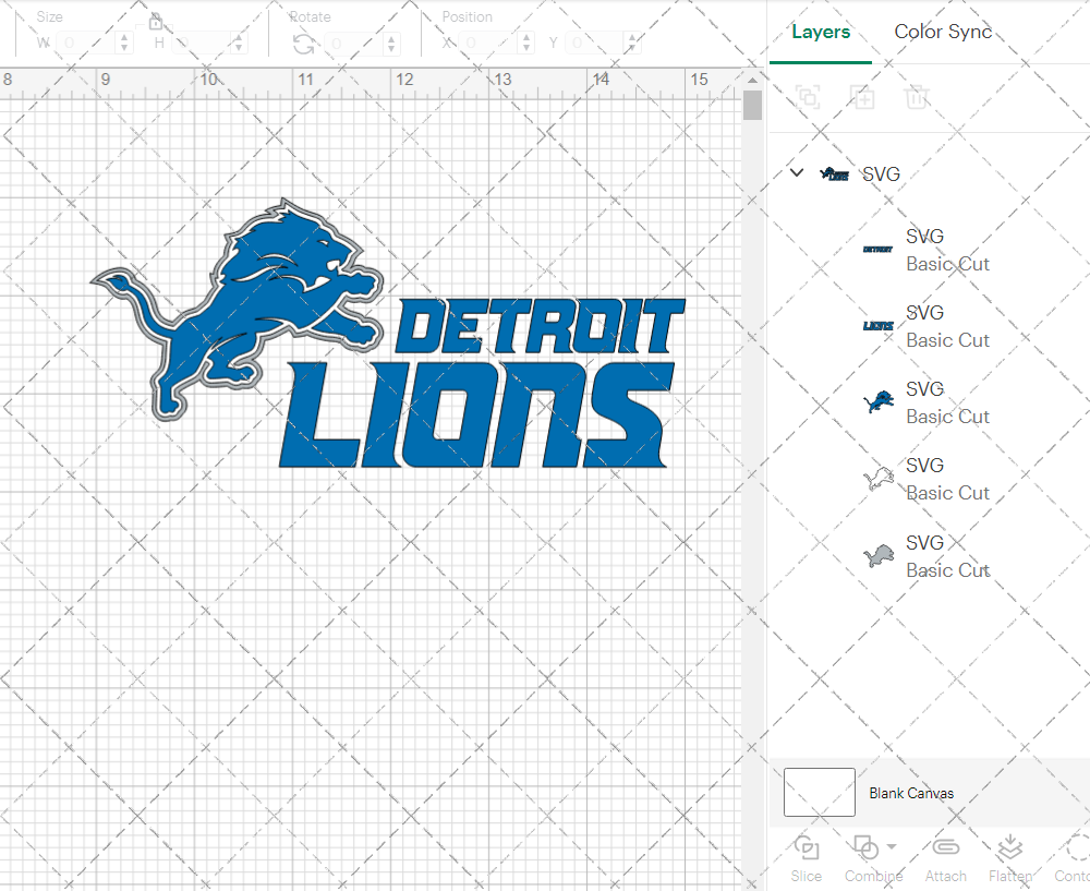 Detroit Lions Alternate 2017, Svg, Dxf, Eps, Png - SvgShopArt