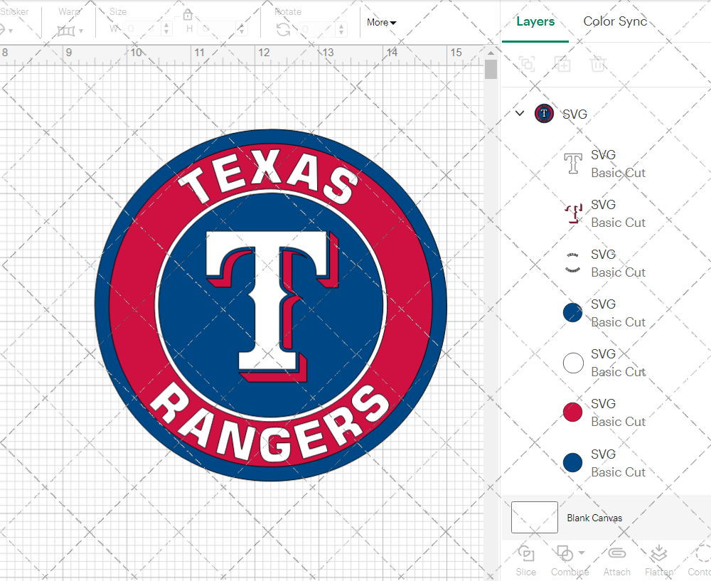 Texas Rangers Circle 2003, Svg, Dxf, Eps, Png - SvgShopArt