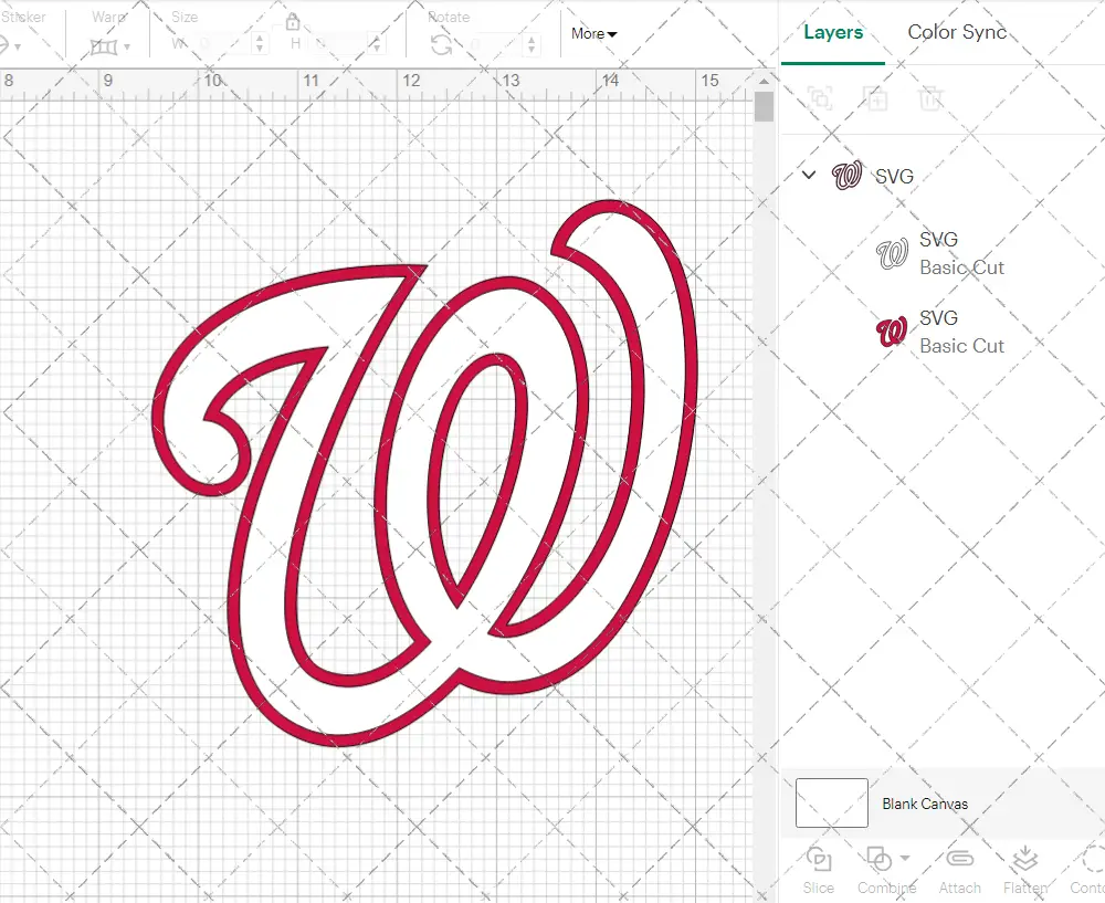 Washington Nationals Cap 2005 002, Svg, Dxf, Eps, Png - SvgShopArt