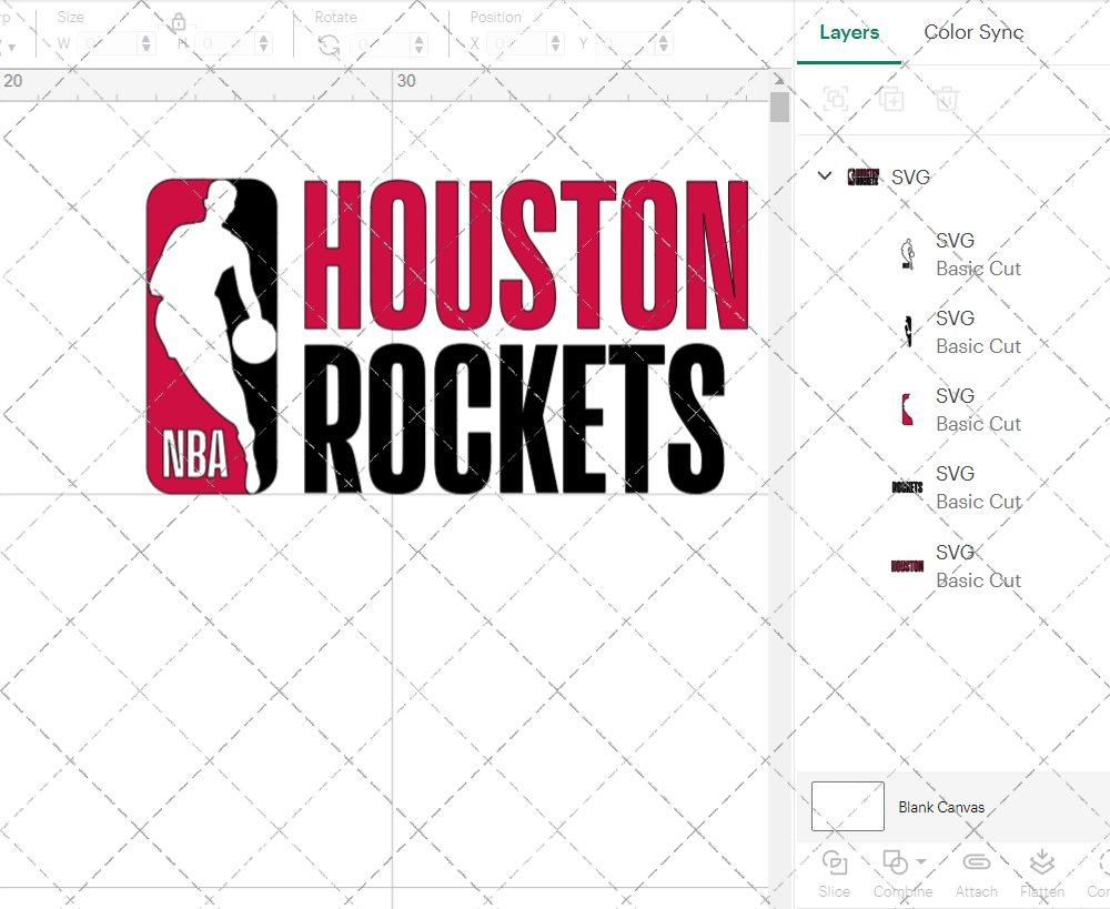 Houston Rockets Misc 2017, Svg, Dxf, Eps, Png - SvgShopArt