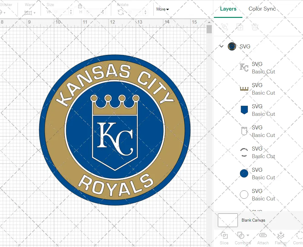 Kansas City Royals Circle 2019, Svg, Dxf, Eps, Png - SvgShopArt